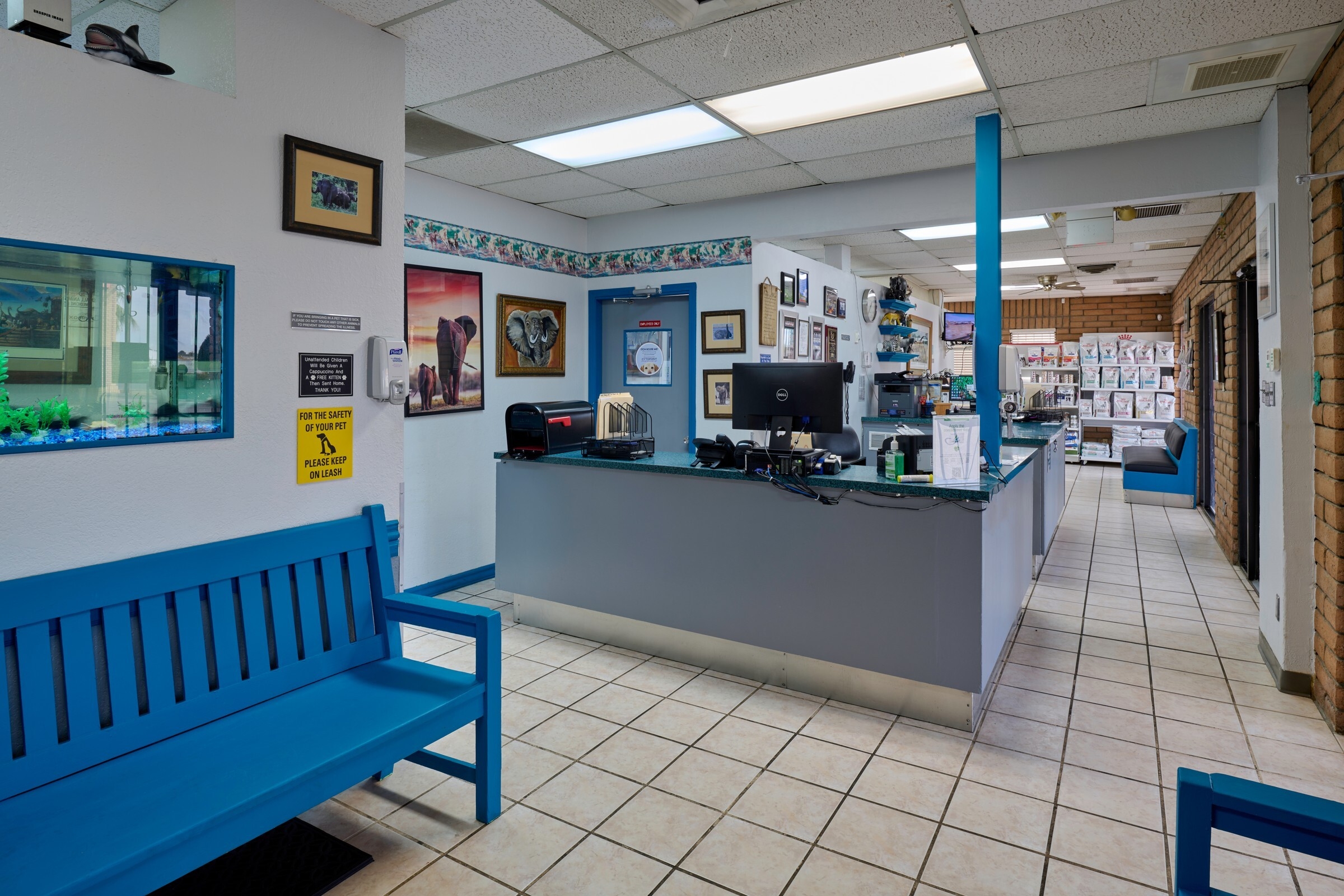 inside of building