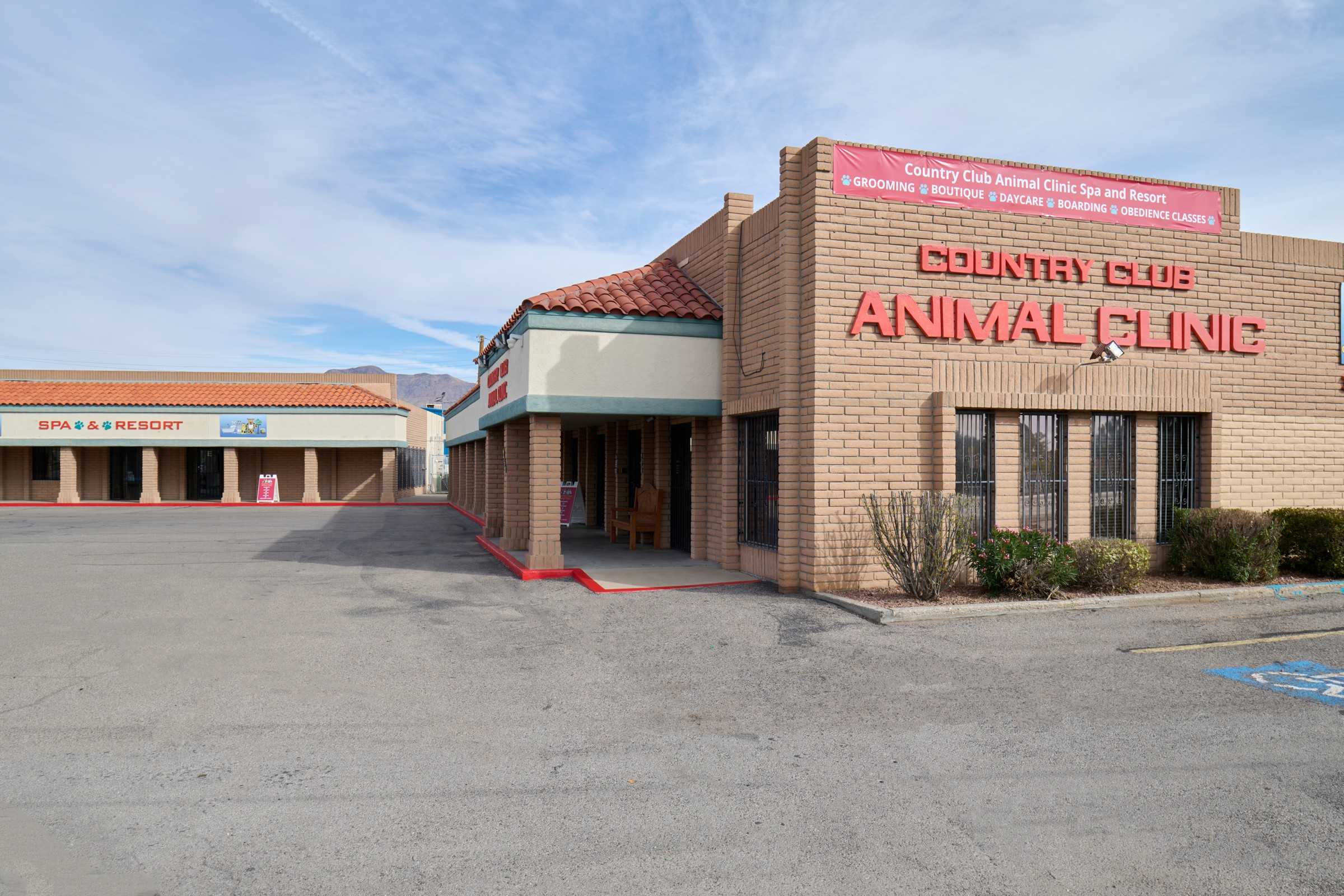 outside of a building blurred out