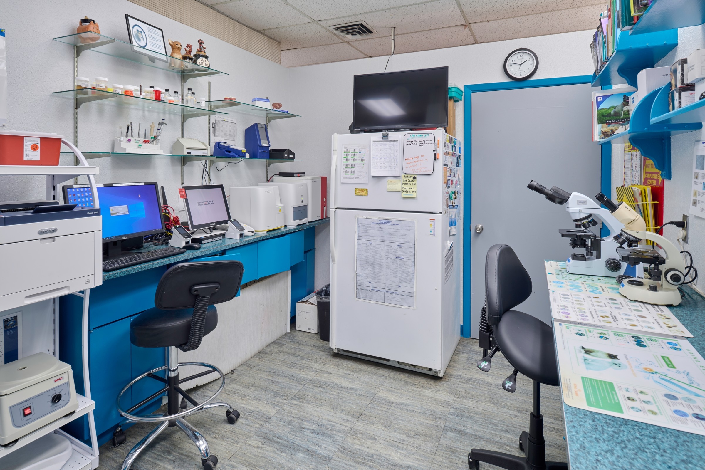 medical research room